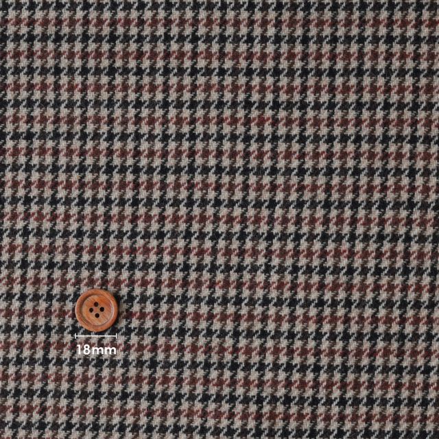 35310uv30004_BiTILE 生地 ガンクラブ ECO WOOL 生地幅144cm 50cm単位オーダーカット