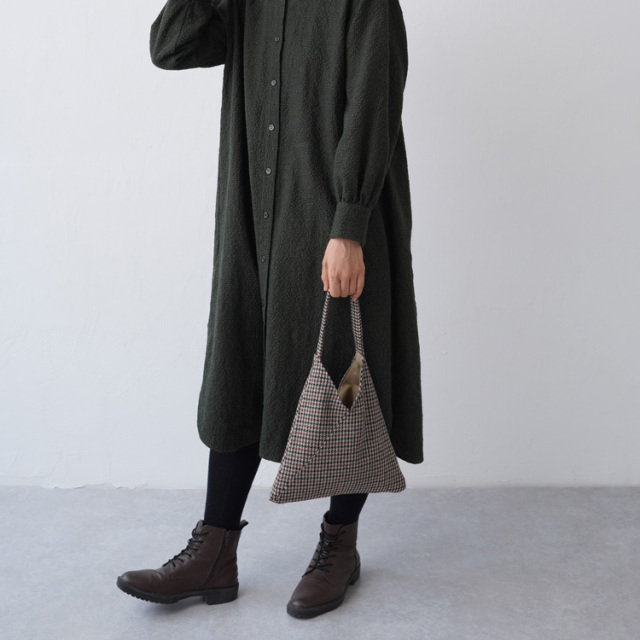 35310uv30004_BiTILE 生地 ガンクラブ ECO WOOL 生地幅144cm 50cm単位オーダーカット