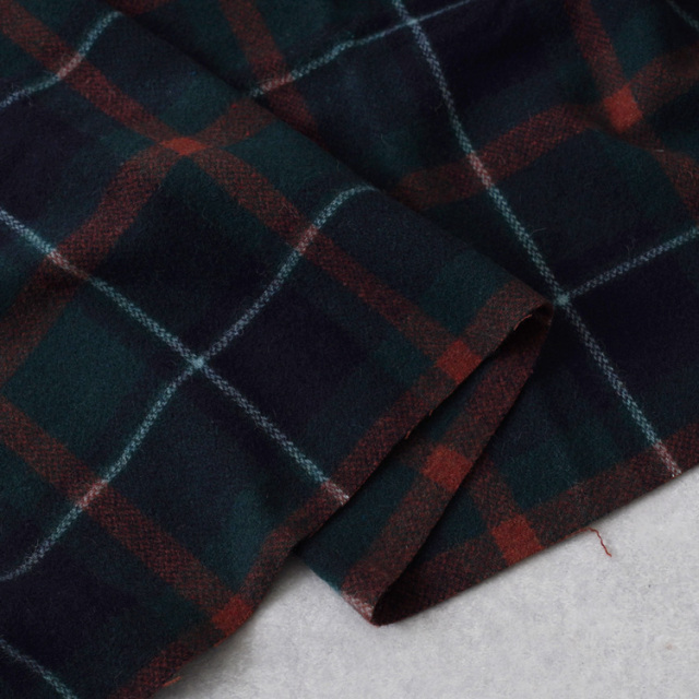 35310uv30005_BiTILE 生地 モッサチェック ECO WOOL 生地幅138cm 50cm単位オーダーカット