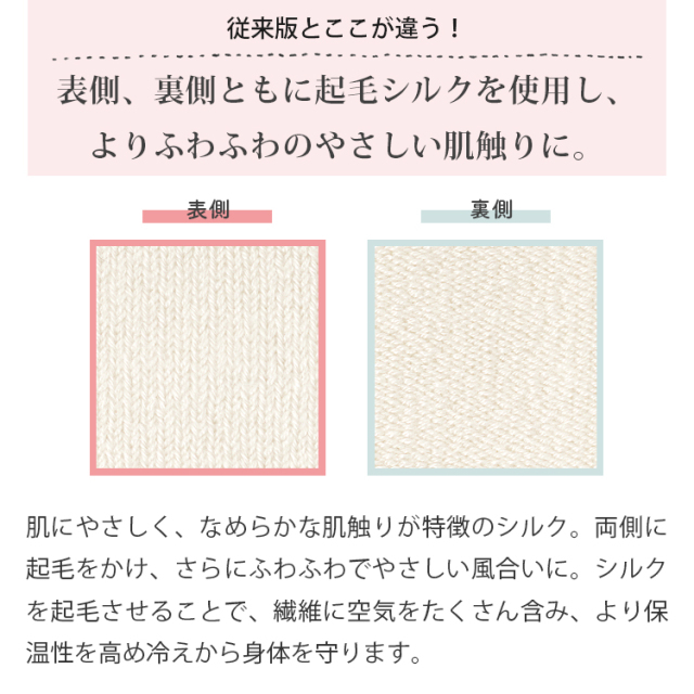 naturiche_冷えとりシルクアームウォーマー