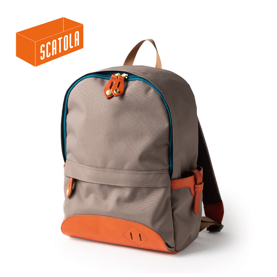 ZAINOリュック（ベージュ）【SCATOLA（玉川佳）】
