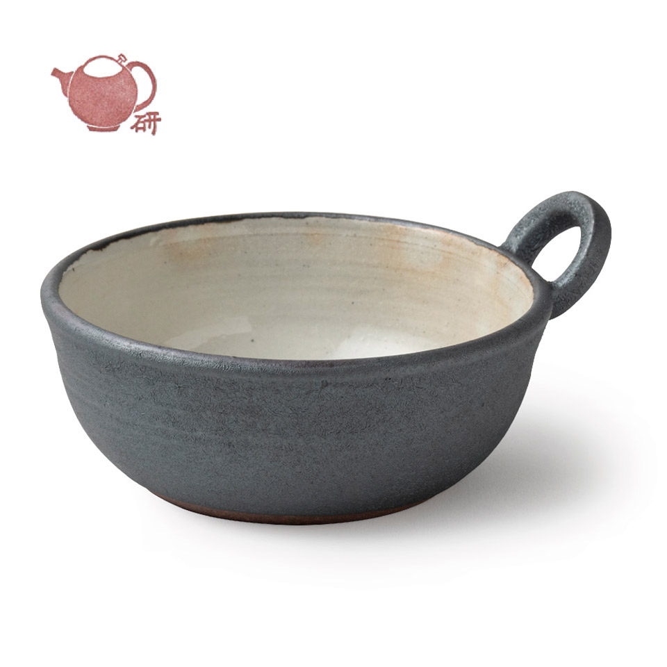 とんすい（黒）【うつわと手仕事の店 研（敦賀研二）】