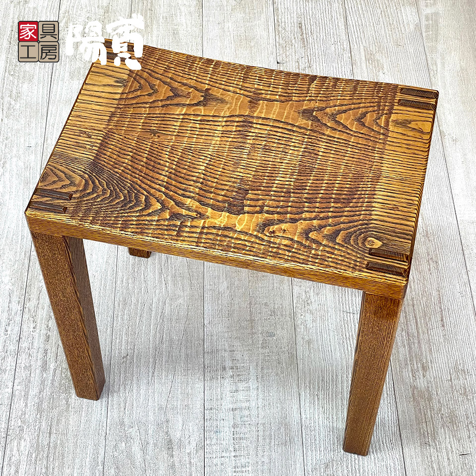 スツール長方形【家具工房 陽寛（池園陽寛）】※受注生産