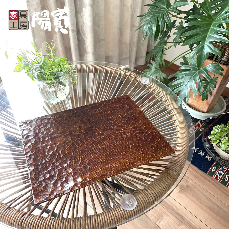 プレート長方形【家具工房 陽寛（池園陽寛）】※受注生産