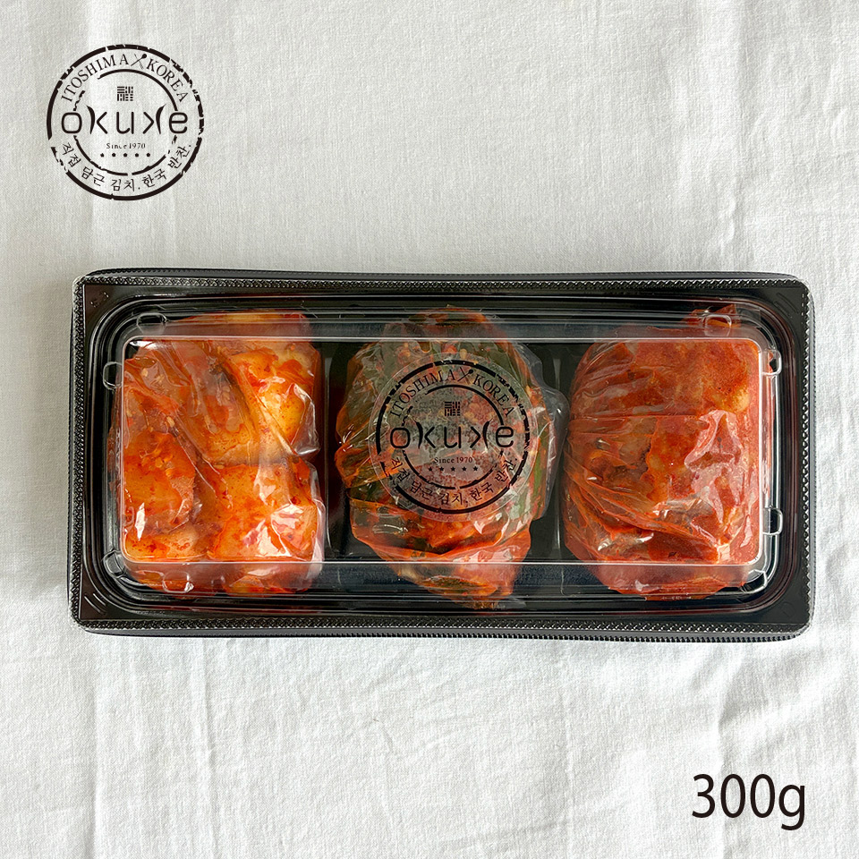 キムチ盛り合わせ（大根・胡瓜・白菜）【玉家のキムチ工房】