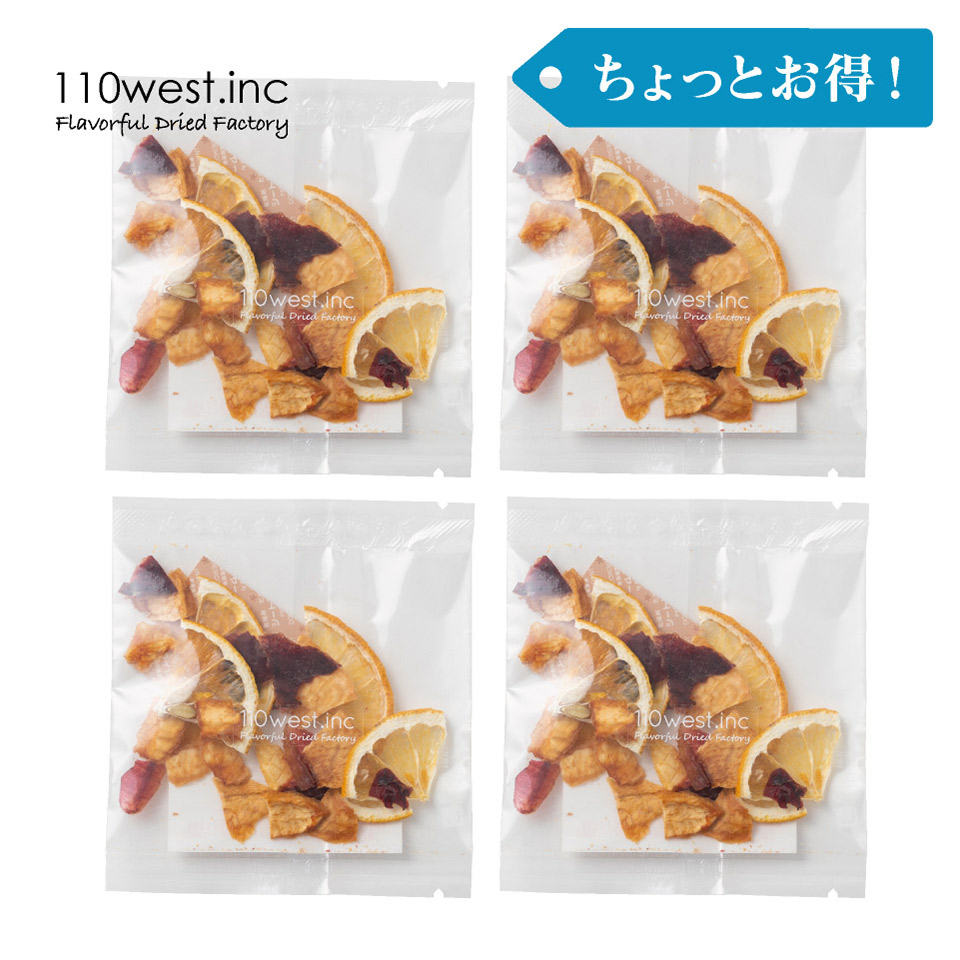 ［ちょっとお得！］季節のウォーターミックス 4袋セット【110west.inc】