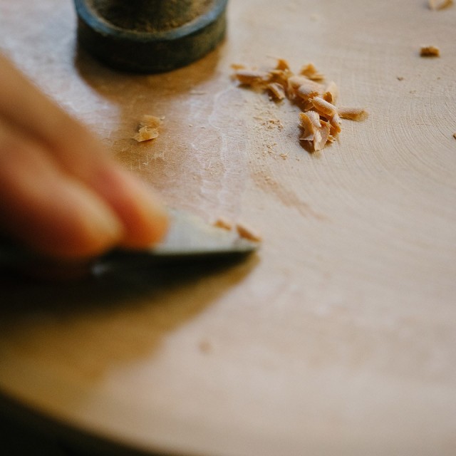 豆すくい（おたま・小）【カントリーチェア（仲村旨和）】