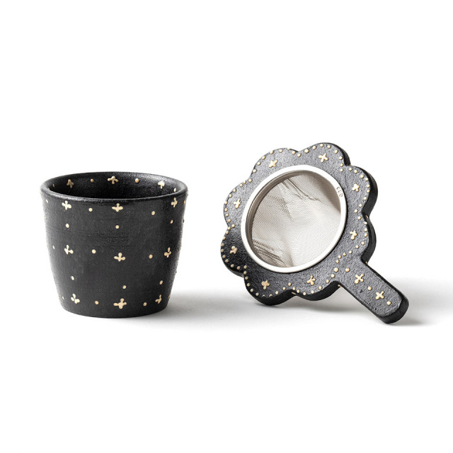 カップと茶こしのセット【高須愛子（Studio 2G）】