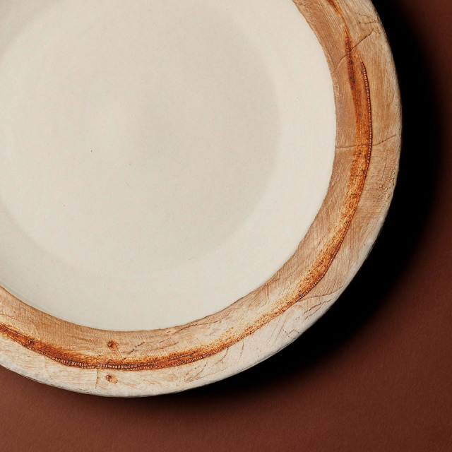 カレー皿 遺跡風【風唄窯（内田秀明）】