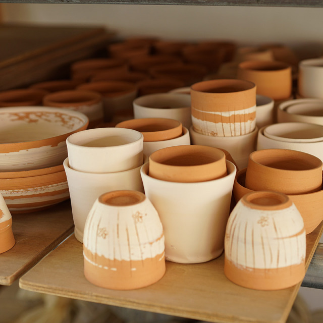 カレー皿 遺跡風【風唄窯（内田秀明）】