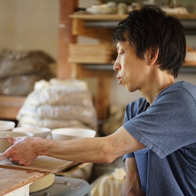 ボウル 遺跡風【風唄窯（内田秀明）】