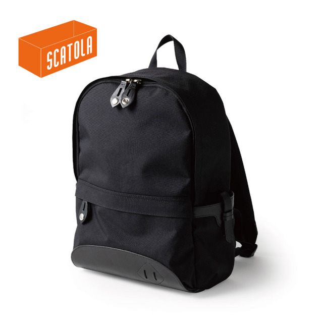 STONE  バックパック リュック ZAINO ZAINOリュック（黒）【SCATOLA（玉川佳）】※受注生産