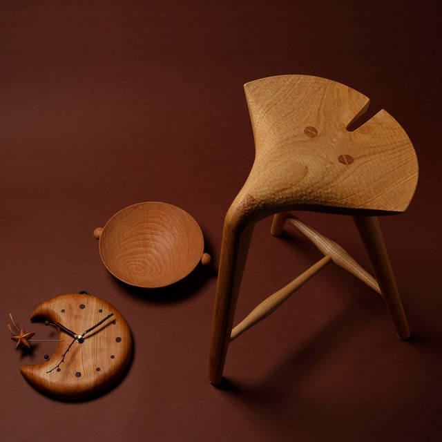 ムーンクロック【工房はーべすと（黒川コータロー）】