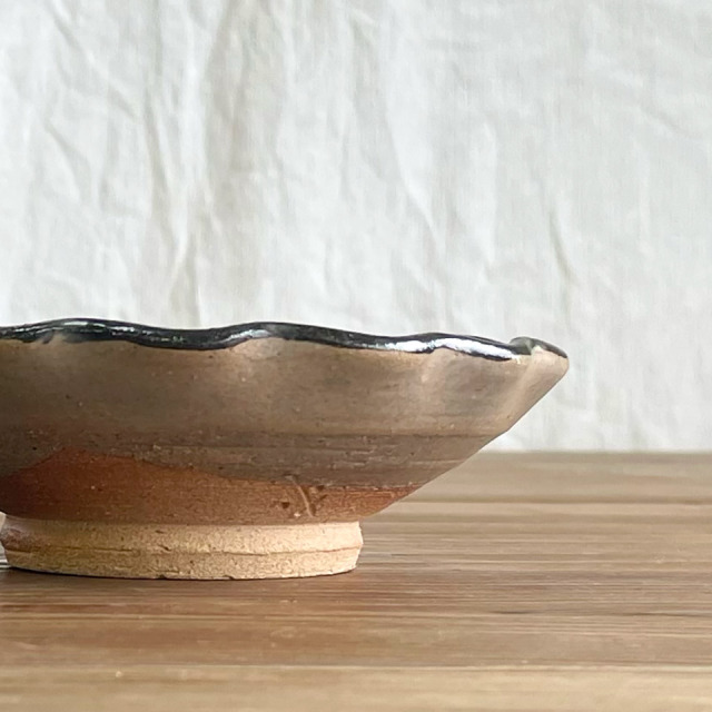 菊皿【唐津焼 高麗窯（古家義弘）】※受注生産