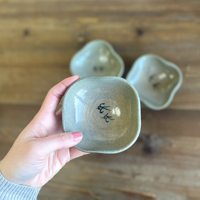 絵豆皿（トリ）【唐津焼 高麗窯（古家義弘）】※受注生産