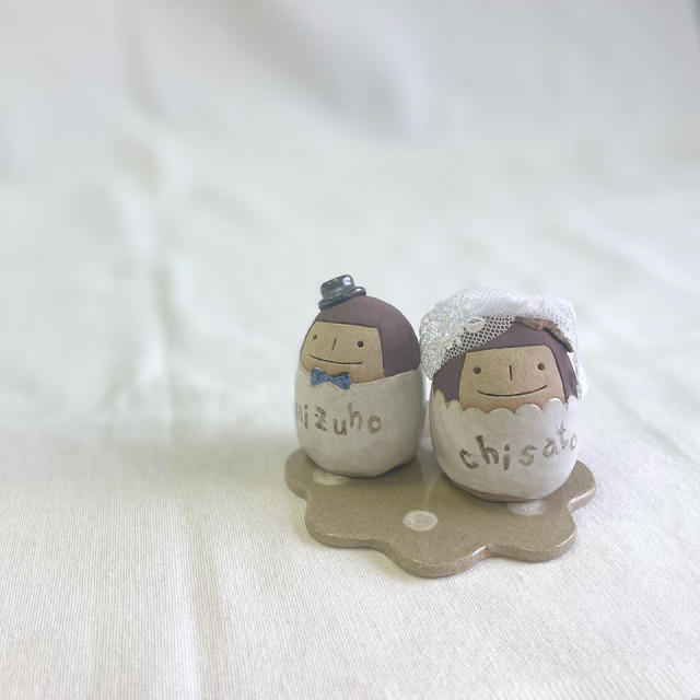 ウェルカムドール【うつわ工房ととうや（とつぐ かず）】※受注生産