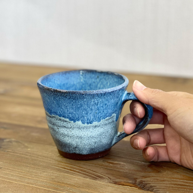 マグカップ（ブルー）【弘窯（林 国弘）】