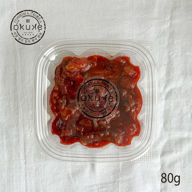 たこチャンジャキムチ【玉家のキムチ工房】