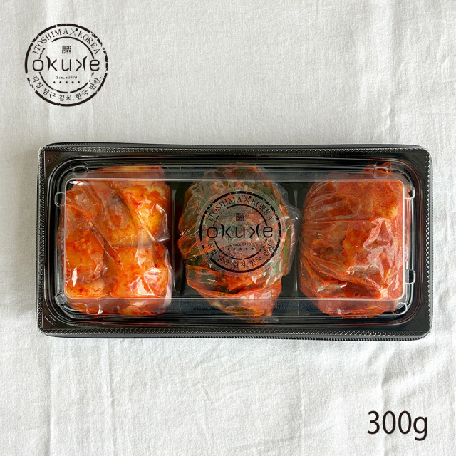 キムチ盛り合わせ（大根・胡瓜・白菜）【玉家のキムチ工房】