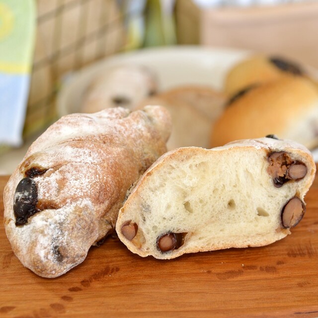 完全無農薬・無科学肥料栽培小麦とブランのパンセット ＆ UNIDOS珈琲 5杯分（卵・乳製品不使用）【天然パン工房楽楽】