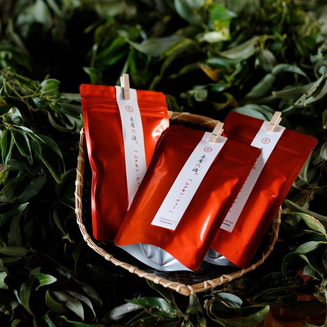 ［まとめ買いでお得！送料無料］シナモン・椿茶・マルベリー・シトロネル 4種セット【泉屋六治】