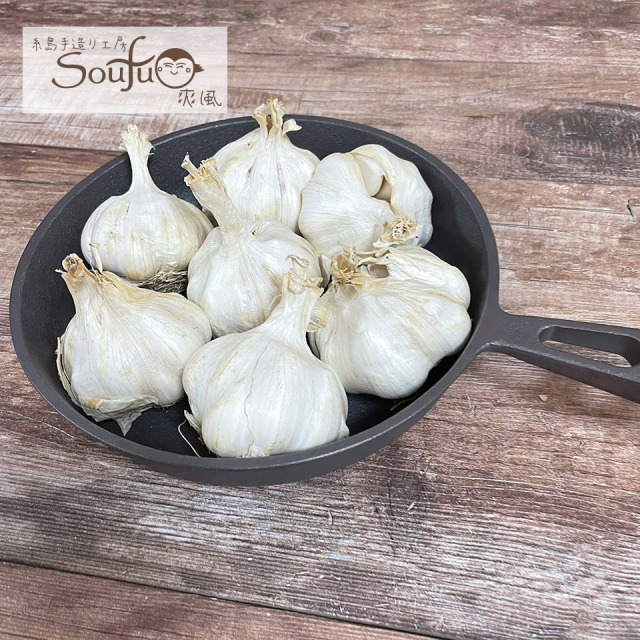 にんにく500g 大きい！美味しい！糸島市からお届けする自慢のにんにくです（数量限定）【糸島手造り工房 爽風】