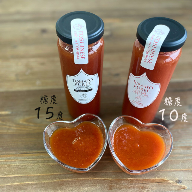 トマトピューレ レッド糖度10度【かわぞえ農園】