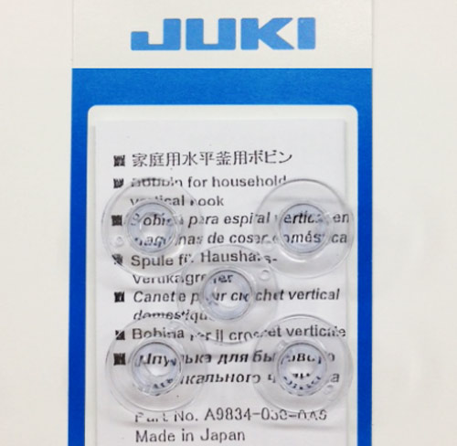 JUKI純正品 「水平釜用ボビン」 （11.5mm厚、5個入り）