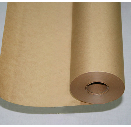 クラフト紙（無地）型紙用紙 950mm巾×100m巻