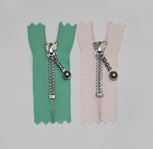 玉付き　ファスナー　特注