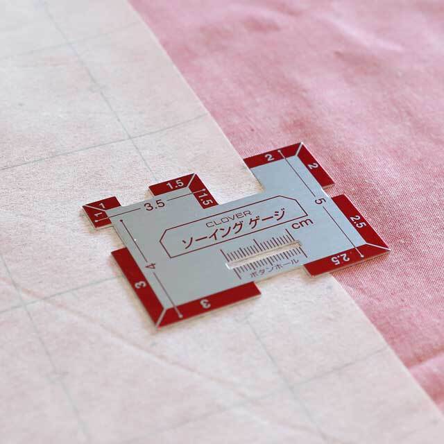 クロバー　ソーイングゲージ（１～５ｃｍ）　25-321