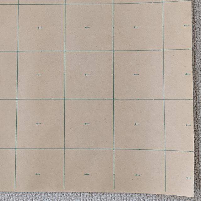 方眼入り型紙用紙