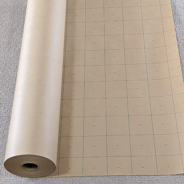 【送料無料】a122003 不織布線入り型紙用紙 95cm巾 100m 1本 型紙用紙 不織布の線入り用紙は使い勝手がいいです