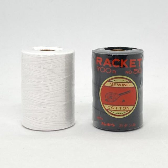 ラケット印 綿100％ミシン糸 50/700m