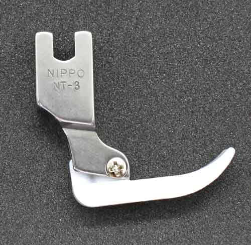 NIPPOニッポージッパー用テフロン抑えNT-3