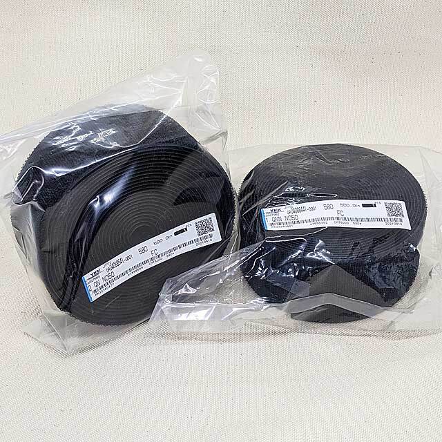 YKKクィックロン面ファスナー　クイックロン　1QN・2QN 面ファスナー クイックロン 2QN 16mm×25m巻（B面のみ）