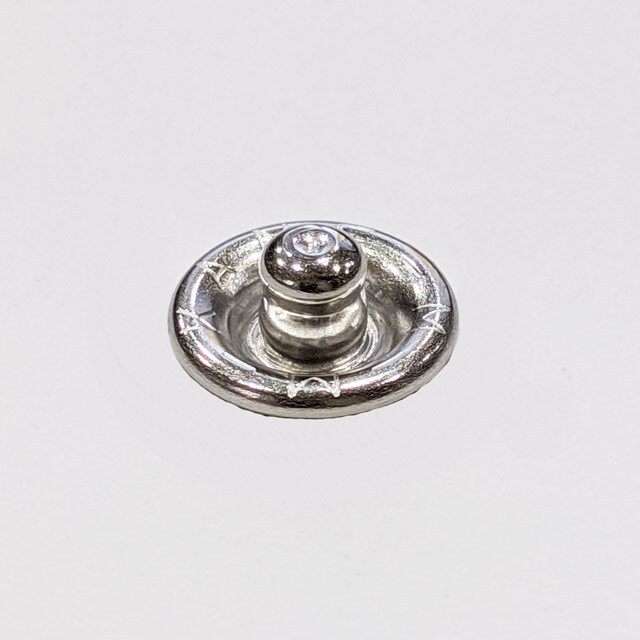 リングスナップ　１０ｍｍ　シルバー