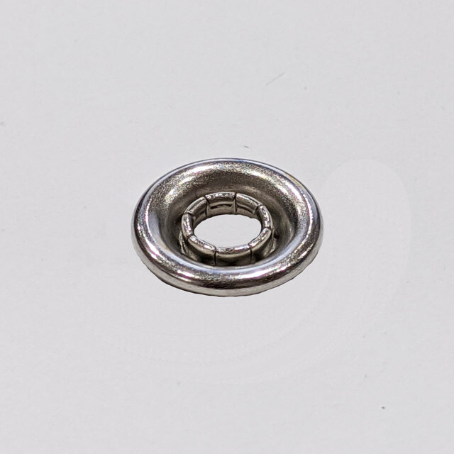 リングスナップ　１０ｍｍ　シルバー