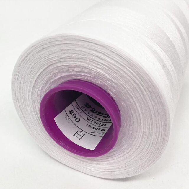 サンカブトスパン 90番/1万m巻 白、生成