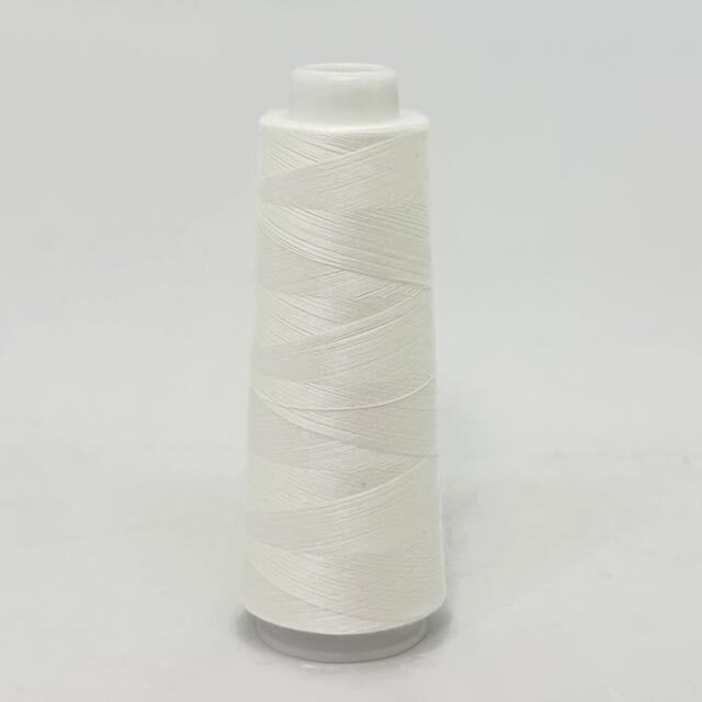 下糸用スパン　120番/2,000ｍ　白