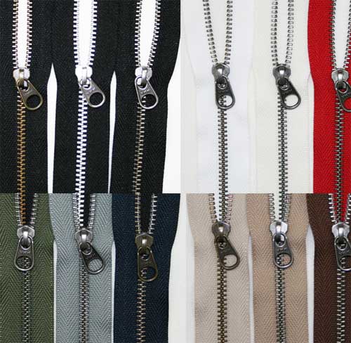 4M 止 ファスナー シルバー（12～65cm）