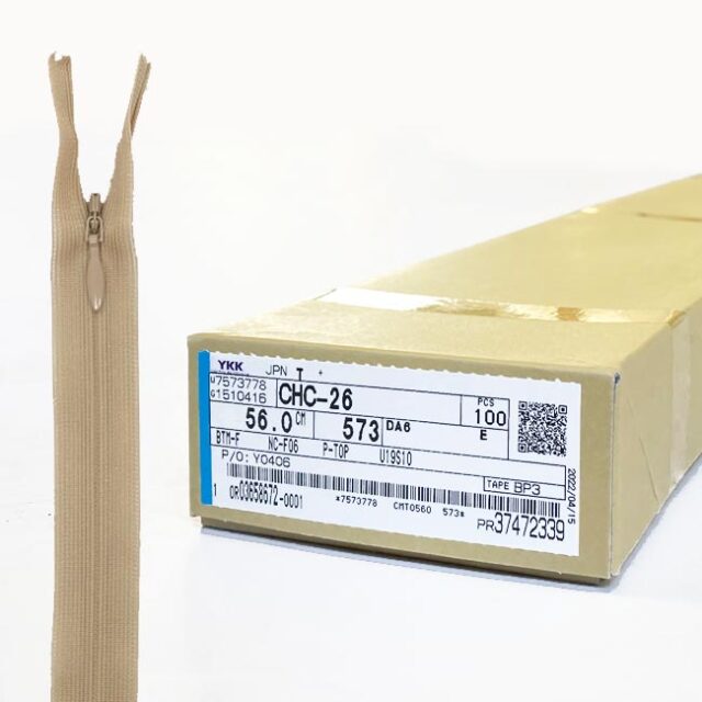 YKKコンシールファスナー56cm