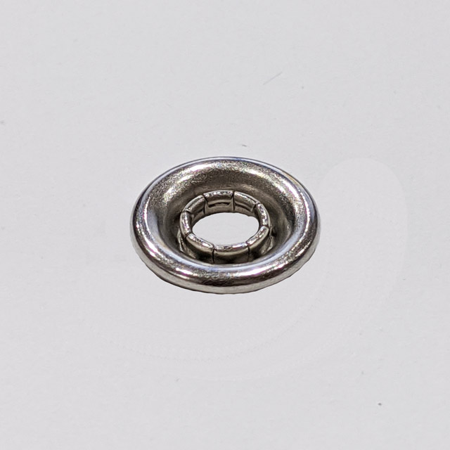 リングスナップ　１０ｍｍ　シルバー