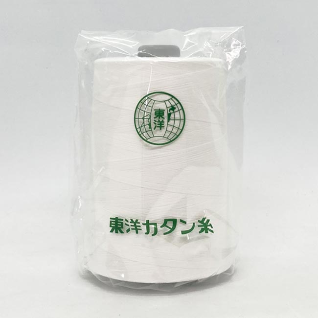 東洋紡カタン　８０番/10,000ｍ　　白