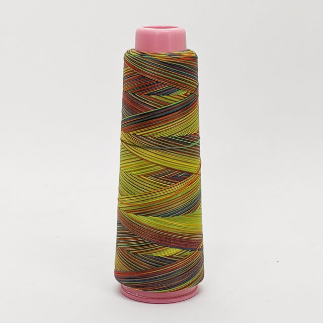 レインボーカラーウーリー糸　２５ｇ巻