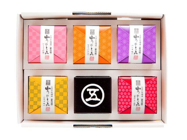 山うにキューブ詰合せ　桜(さくら)　5個入