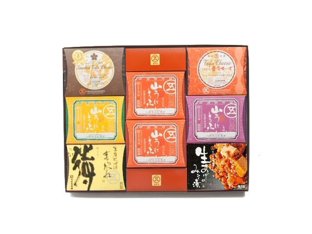 山うにとうふ詰合せ　吟(ぎん)　8個入