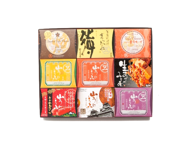 山うにとうふ詰合せ　将(しょう)　9個入