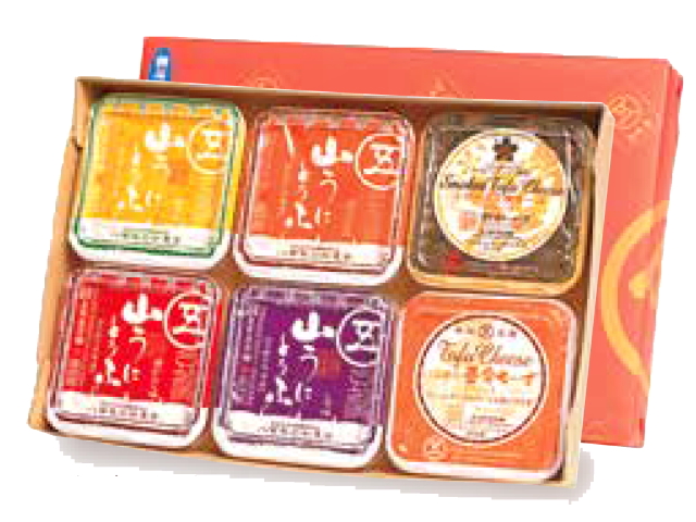 A2002 味くらべ6個入【送料当社負担】 ウニのような豆腐「山うにとうふ