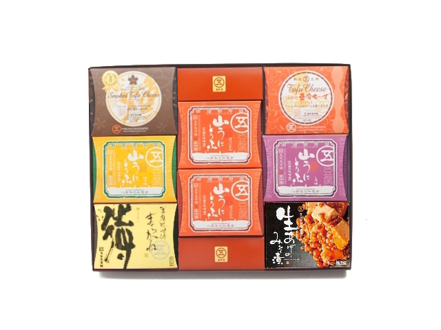 山うにとうふ詰合せ　吟(ぎん)　8個入